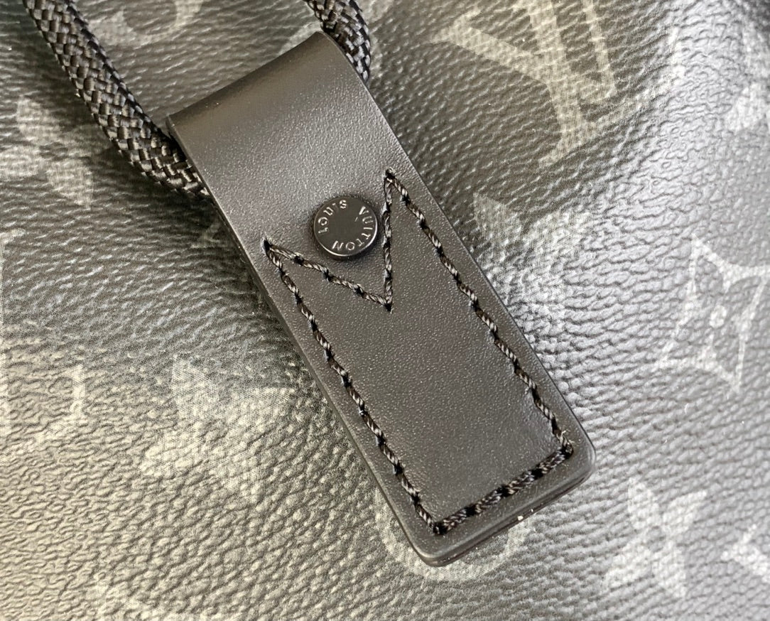 LOUIS VUITTON MONOGRAM ECLIPSE REVERSE PM GRAY