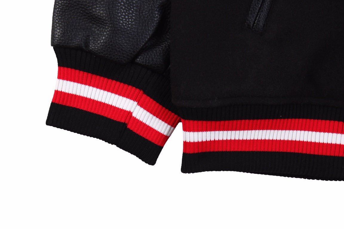 Balenciaga Black Varsity Jacket