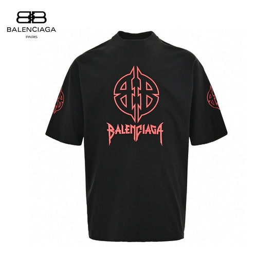 Balenciaga Gothic Logo T-Shirt (Black)