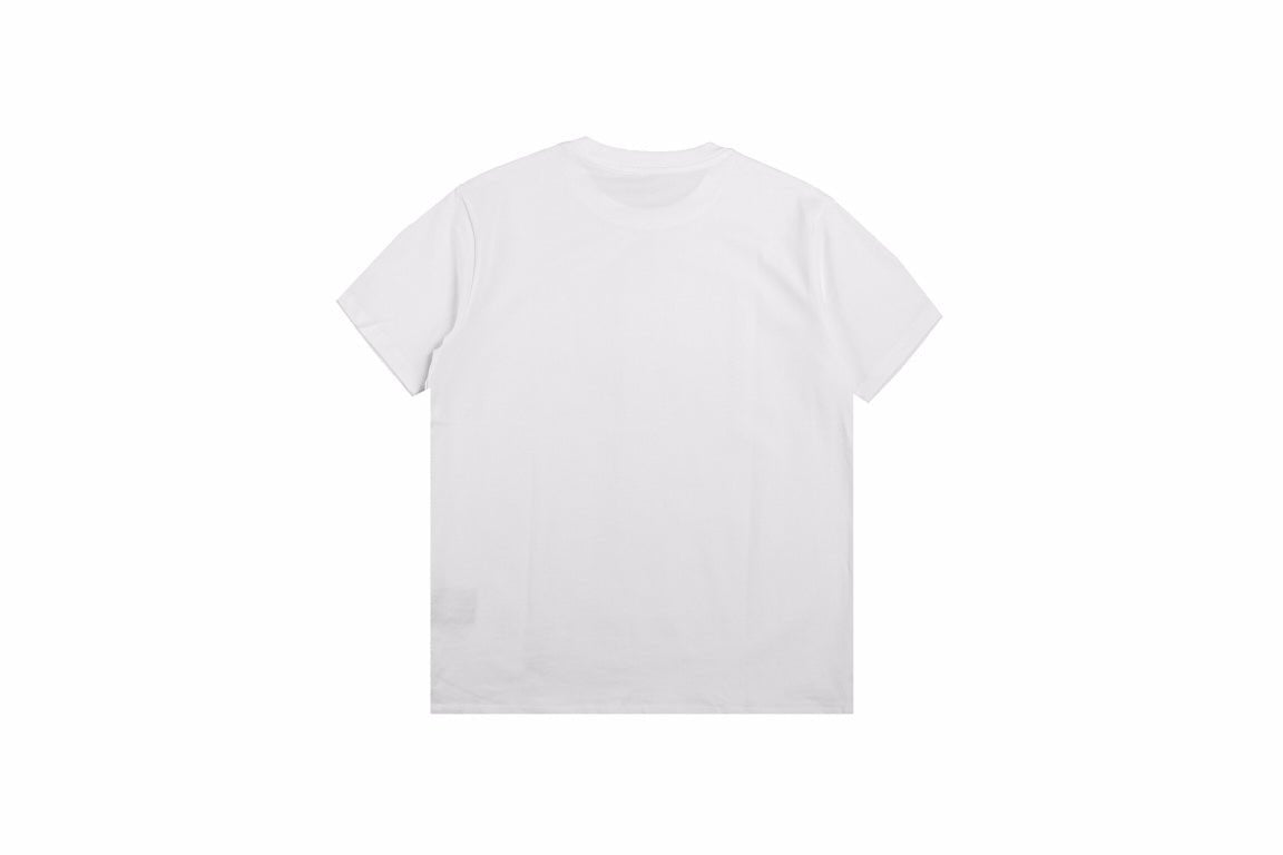 BALENCIAGA GRADIENT LOGO T-SHIRT WHITE