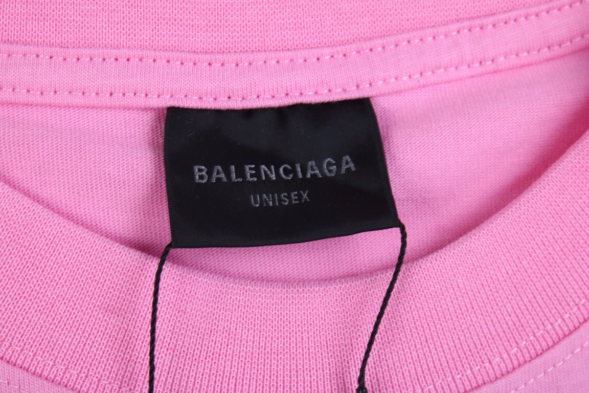 BALENCIAGA GRAFFITI T-SHIRT PINK