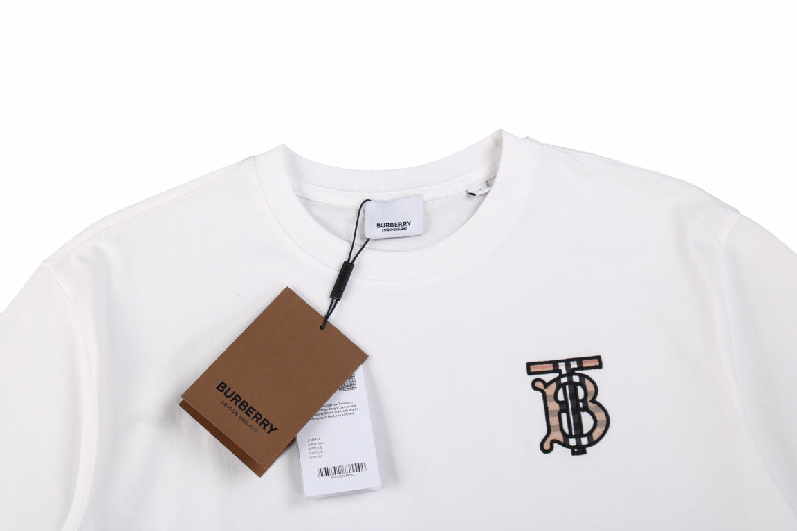 Burberry T-Shirt with Monogram Logo