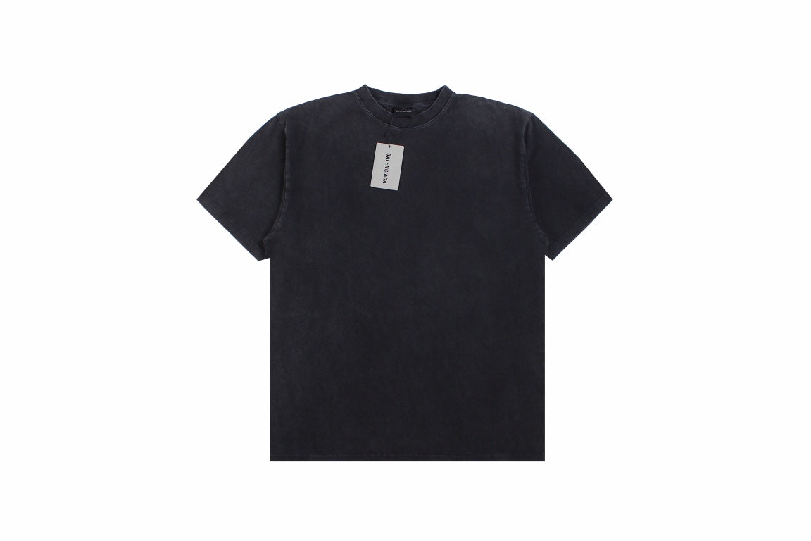 Balenciaga T-shirt with Washed Effect