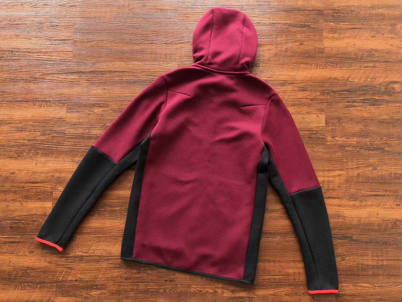 NIKE TECH FLEECE HOODIE x DARK BEETROOT/PHANTOM