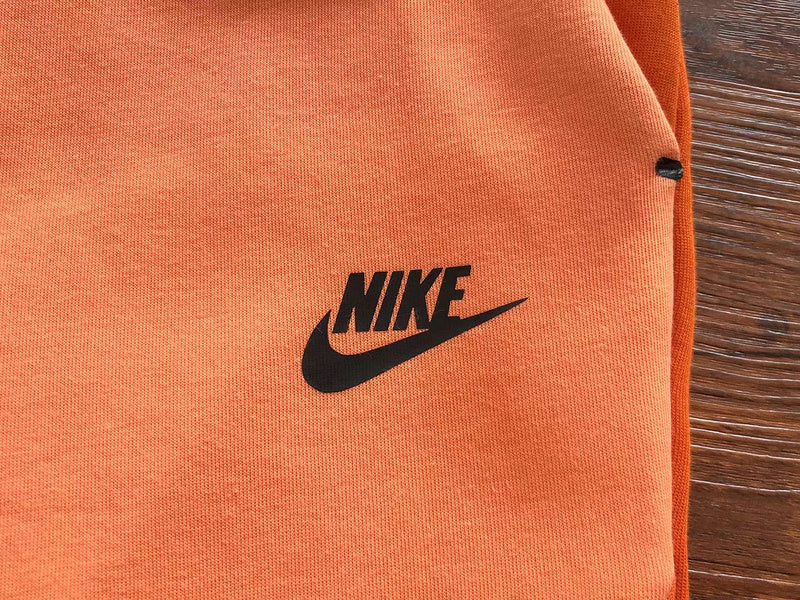 NIKE TECH FLEECE PANTS x CAMPFIRE ORANGE