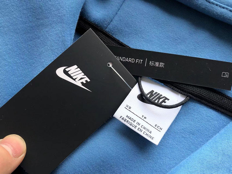 NIKE TECH FLEECE HOODIE x DUTCH BLUE/COURT BLUE