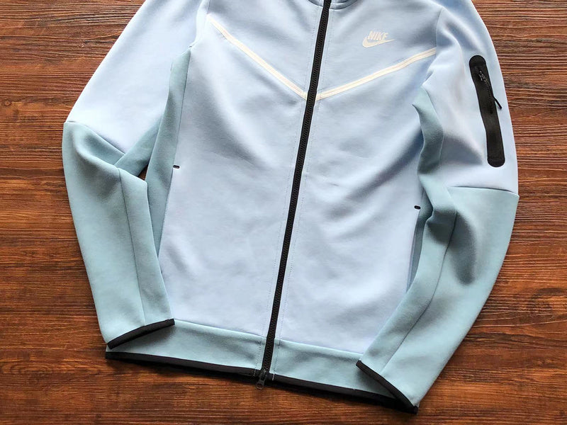 NIKE TECH FLEECE HOODIE x CELESTINE BLUE