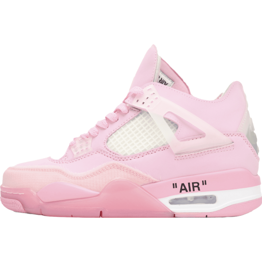 JORDAN 4 x OFF-WHITE ROSE PEACH