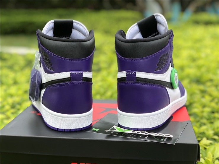 JORDAN 1 HIGH x COURT PURPLE WHITE