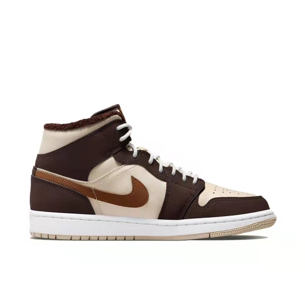 JORDAN 1 MID SE x BROWN BASALT OATMEAL