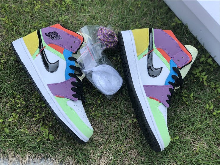 JORDAN 1 MID SE x MULTI-COLOR