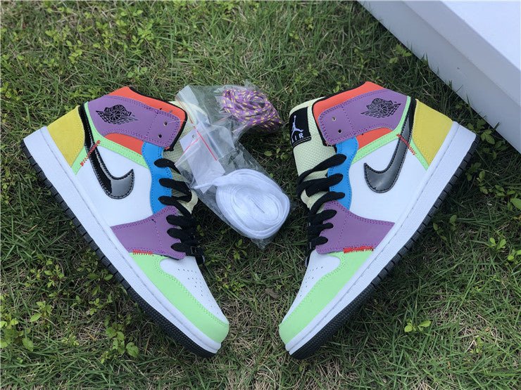 JORDAN 1 MID SE x MULTI-COLOR