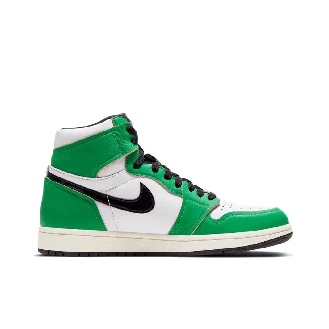 JORDAN 1 RETRO HIGH x LUCKY GREEN