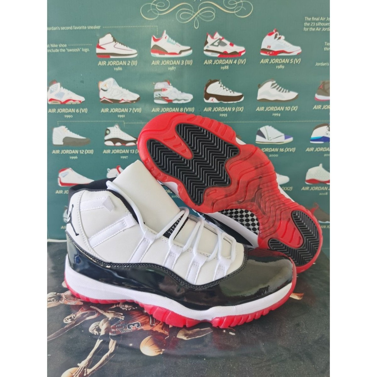 JORDAN 11 RETRO x CONCORD BRED