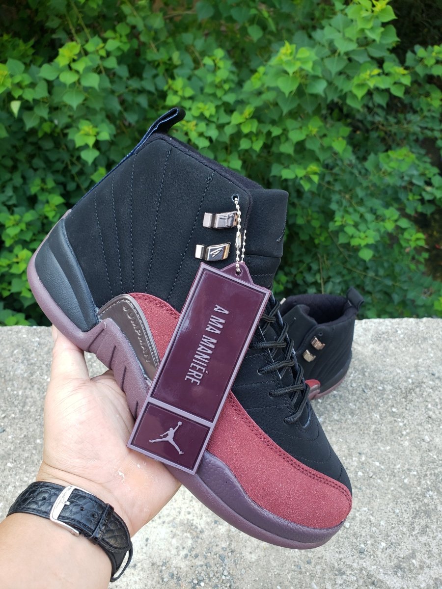 JORDAN 12 RETRO x A MA MANIERE BLACK