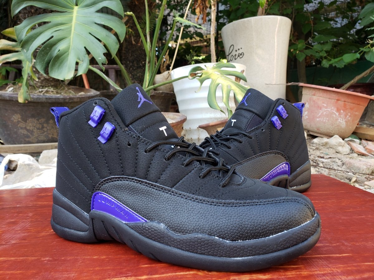 JORDAN 12 RETRO x BLACK DARK CONCORD