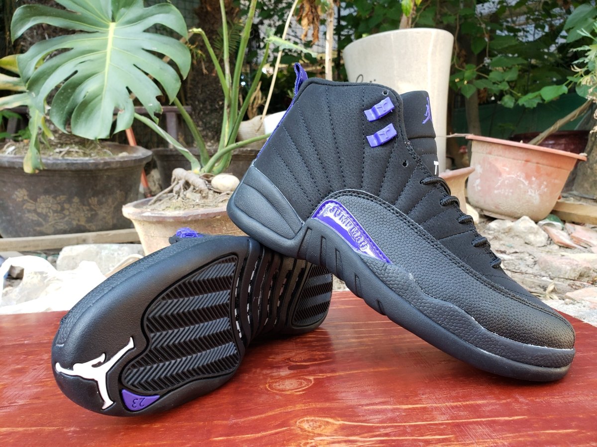 JORDAN 12 RETRO x BLACK DARK CONCORD