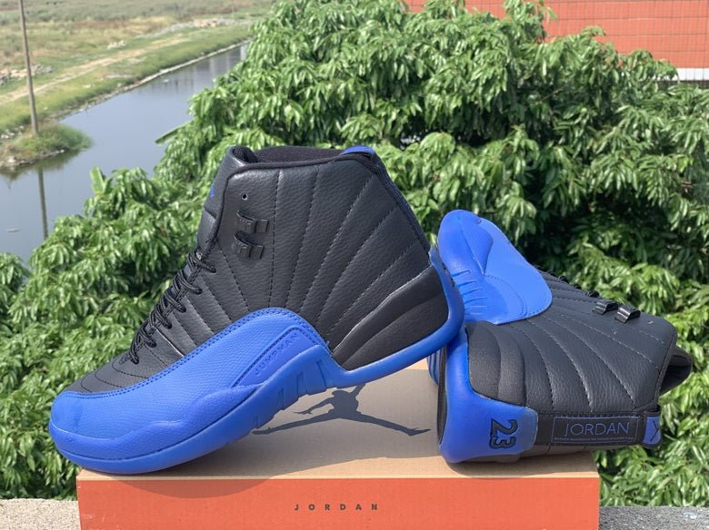 JORDAN 12 RETRO x BLACK GAME ROYAL