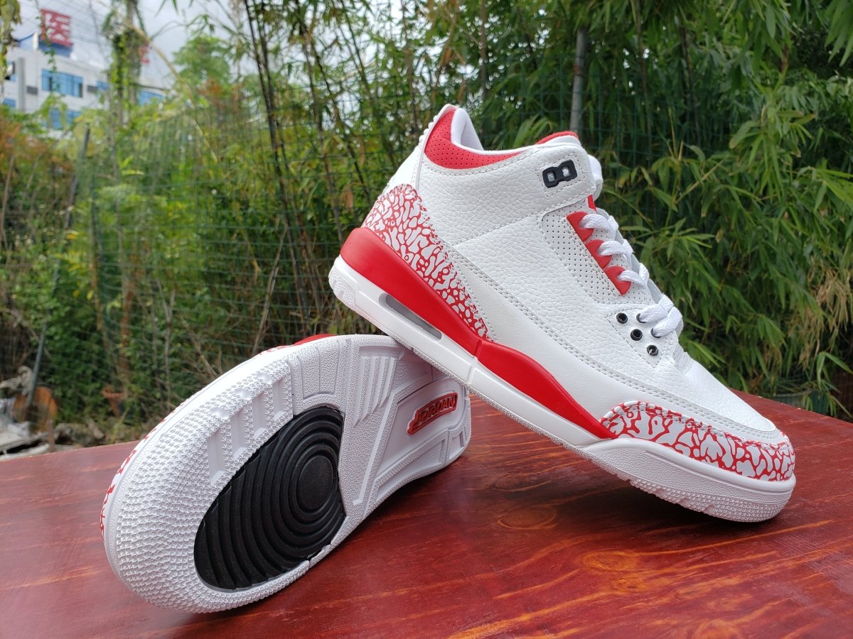 JORDAN 3 RETRO x TOKYO FIRE RED