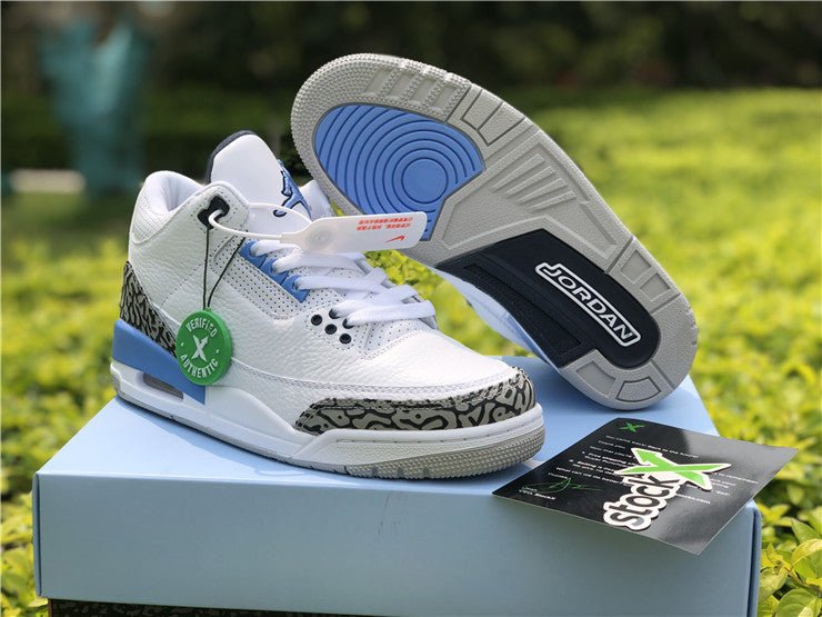 JORDAN 3 RETRO x UNC