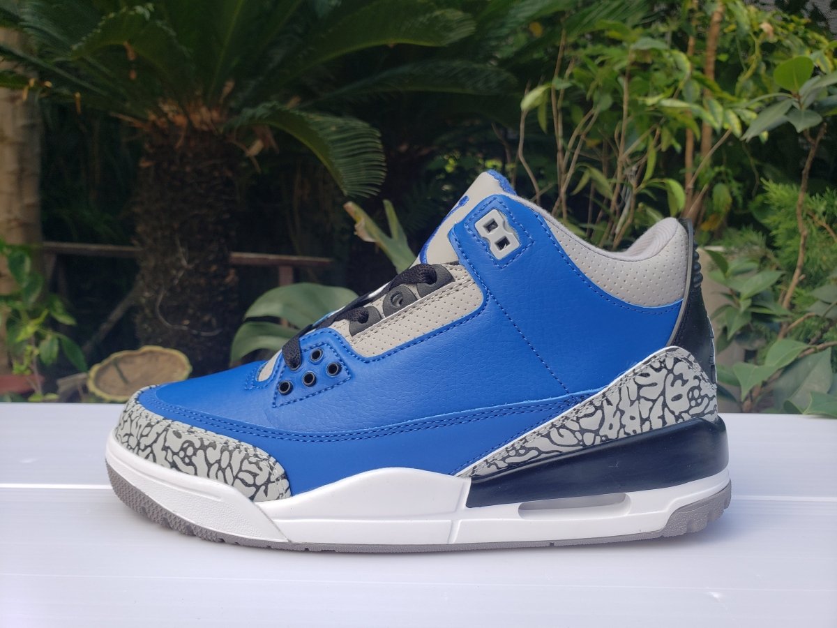 JORDAN 3 RETRO x VARSITY ROYAL CEMENT