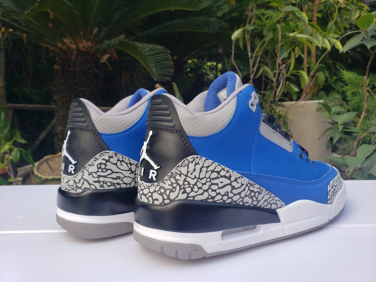 JORDAN 3 RETRO x VARSITY ROYAL CEMENT