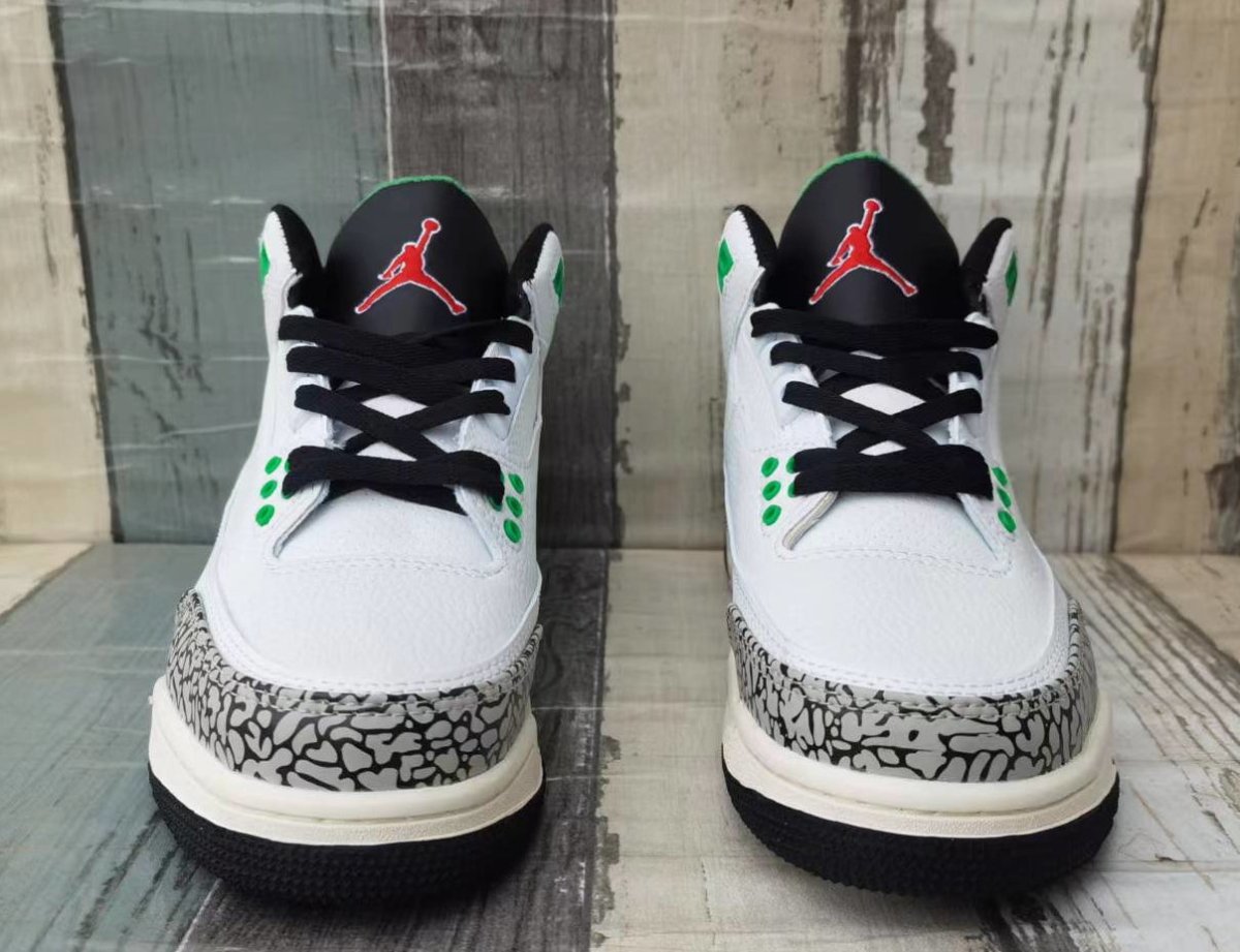 JORDAN 3 x LUCKY GREEN