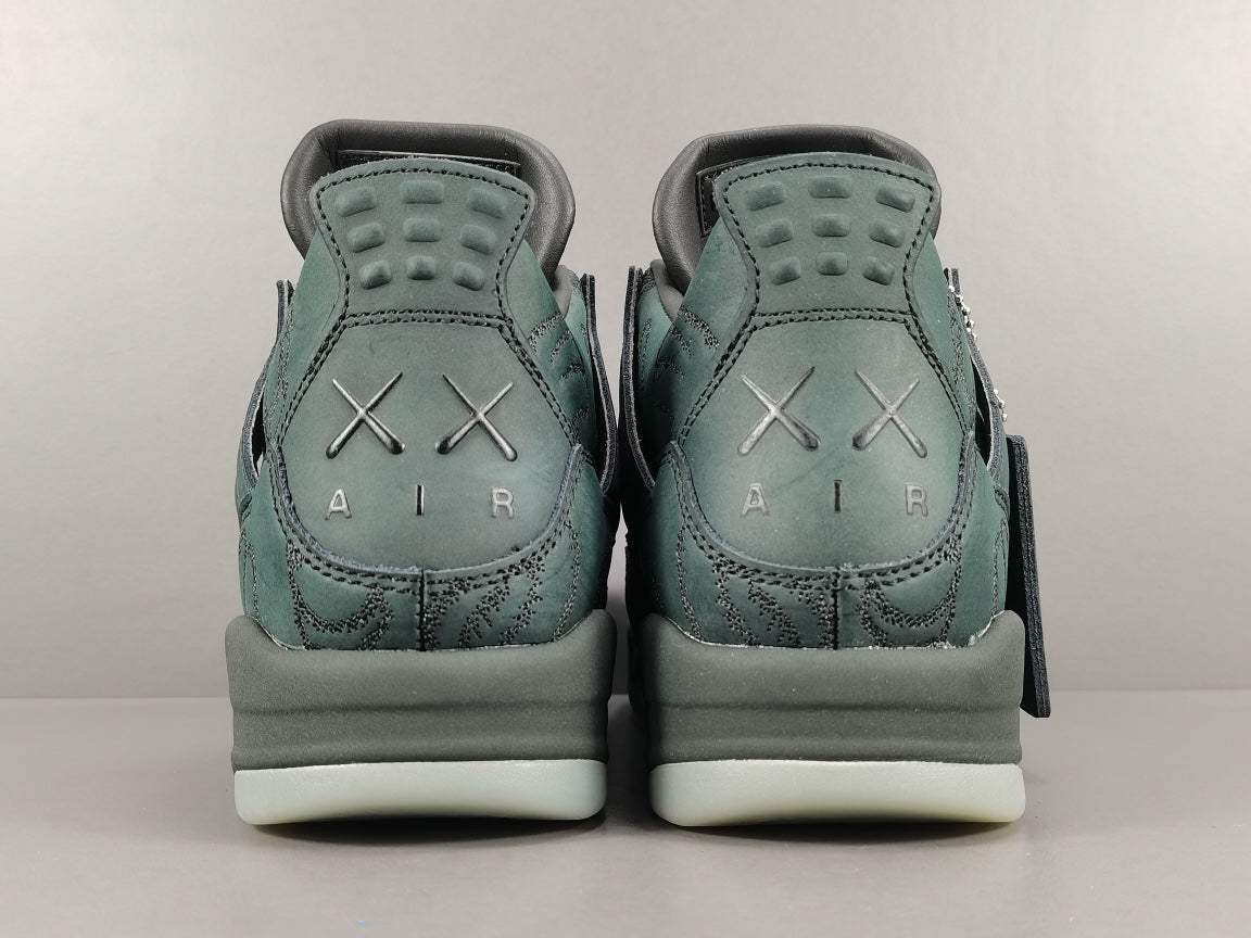 JORDAN 4 x KAWS BLACK OLIVE