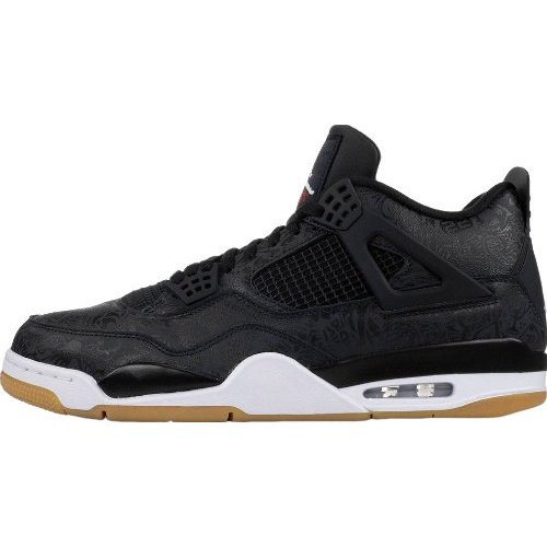 JORDAN 4 x LASER BLACK GUM