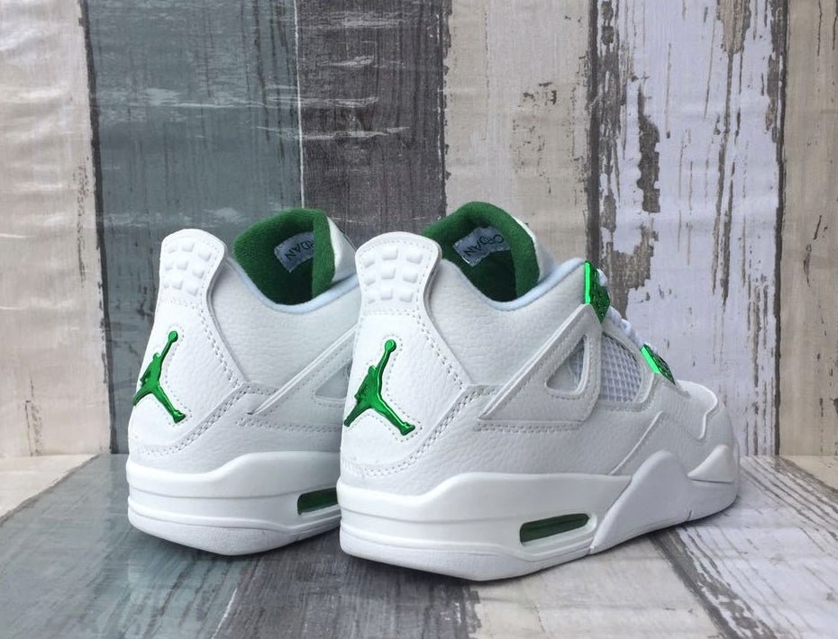 JORDAN 4 x METALLIC GREEN