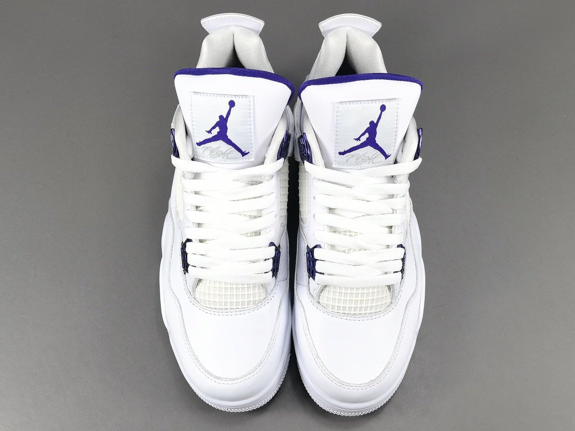 JORDAN 4 x METALLIC PURPLE