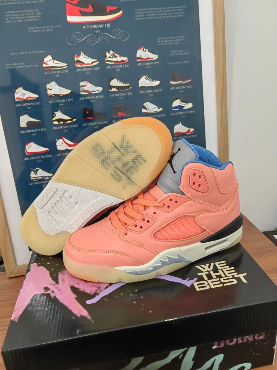 JORDAN 5 RETRO x DJ KHALED WE ARE THE BEST CRIMSON BLISS