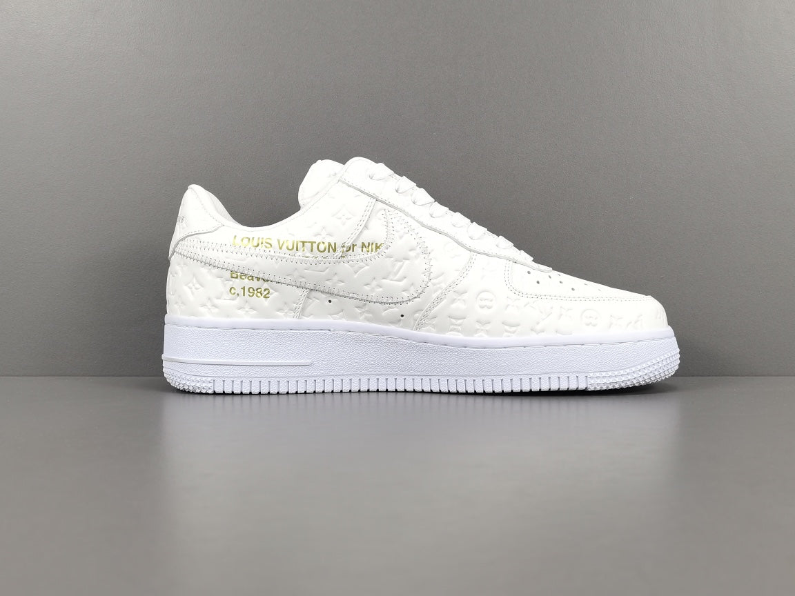 NIKE AIR FORCE 1 x LOUIS VUITTON WHITE