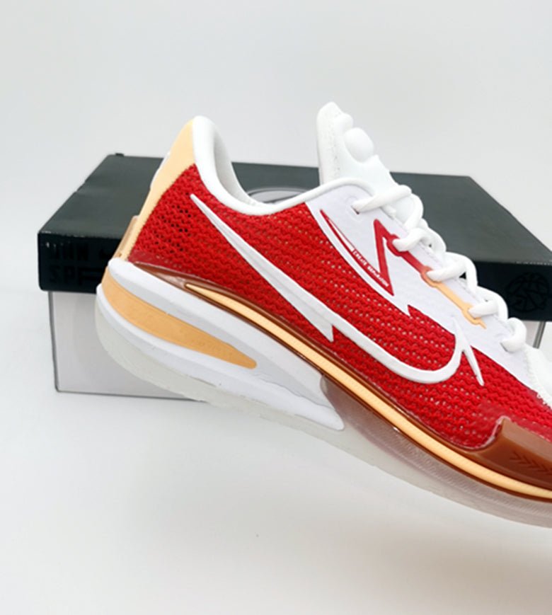 NIKE AIR ZOOM G.T. CUT x UNIVERSITY RED WHITE YELLOW