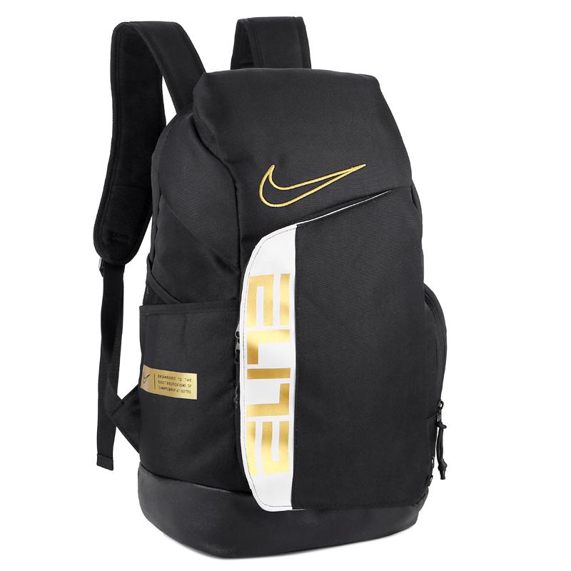 NIKE ELITE PRO BASKETBALL BACKPACK BLACK AND GOLD