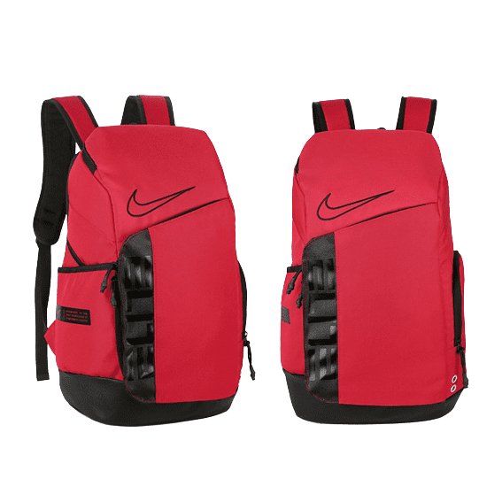 NIKE ELITE PRO BASKETBALL BACKPACK RED AND BLACK