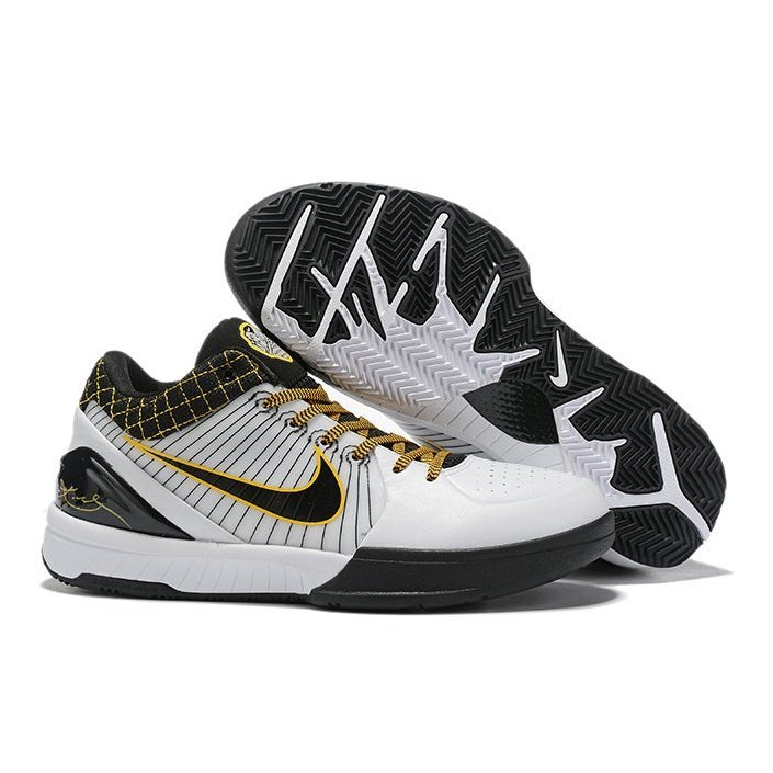 NIKE KOBE 4 PROTRO x WHITE BLACK DEL SOL