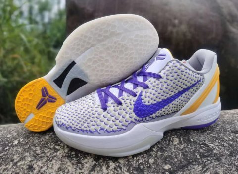 NIKE KOBE 6 x 3D LAKERS