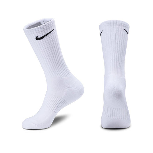 NIKE PURE COTTON BASKETBALL SOCKS 3-PACK